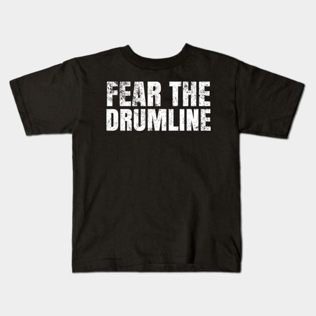 Fear The Drumline Kids T-Shirt by SperkerFulis